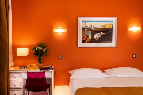 Habitación Doble del hotel Le Hameau de Passy. Foto 4