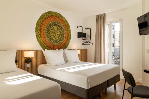 Habitación Triple del hotel Le Villiers. Foto 1