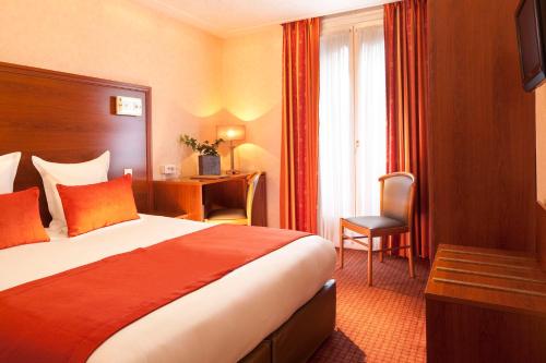 Habitación Doble Clásica del hotel Terminus Lyon. Foto 2