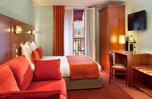 Habitación Familiar del hotel Terminus Lyon. Foto 1