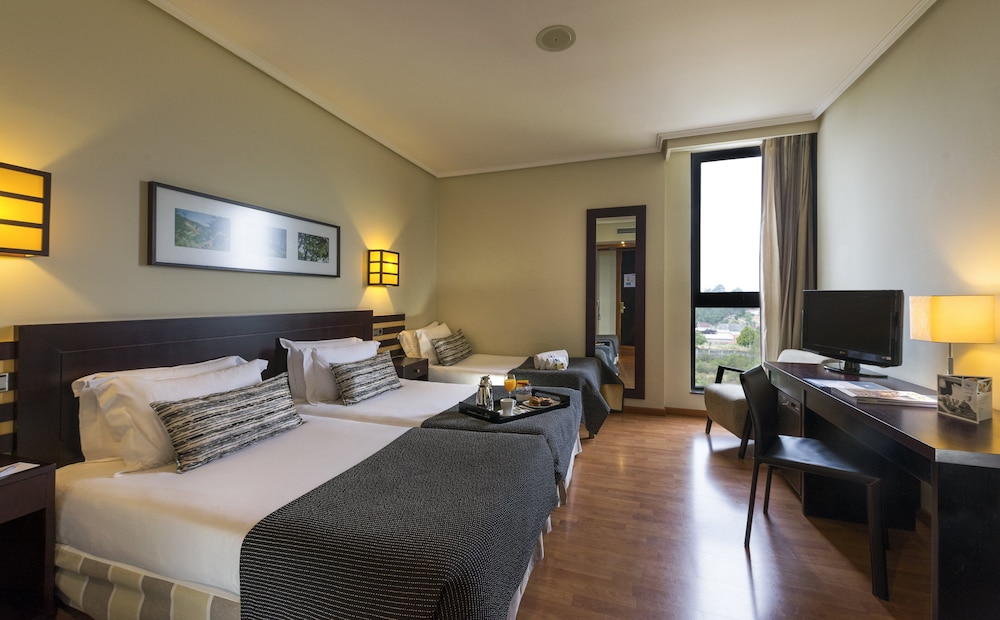 Habitación doble del hotel Exe Auriense