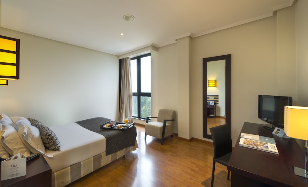 Habitación individual del hotel Exe Auriense. Foto 1