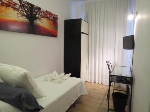 Habitación individual del hotel Barcelona City