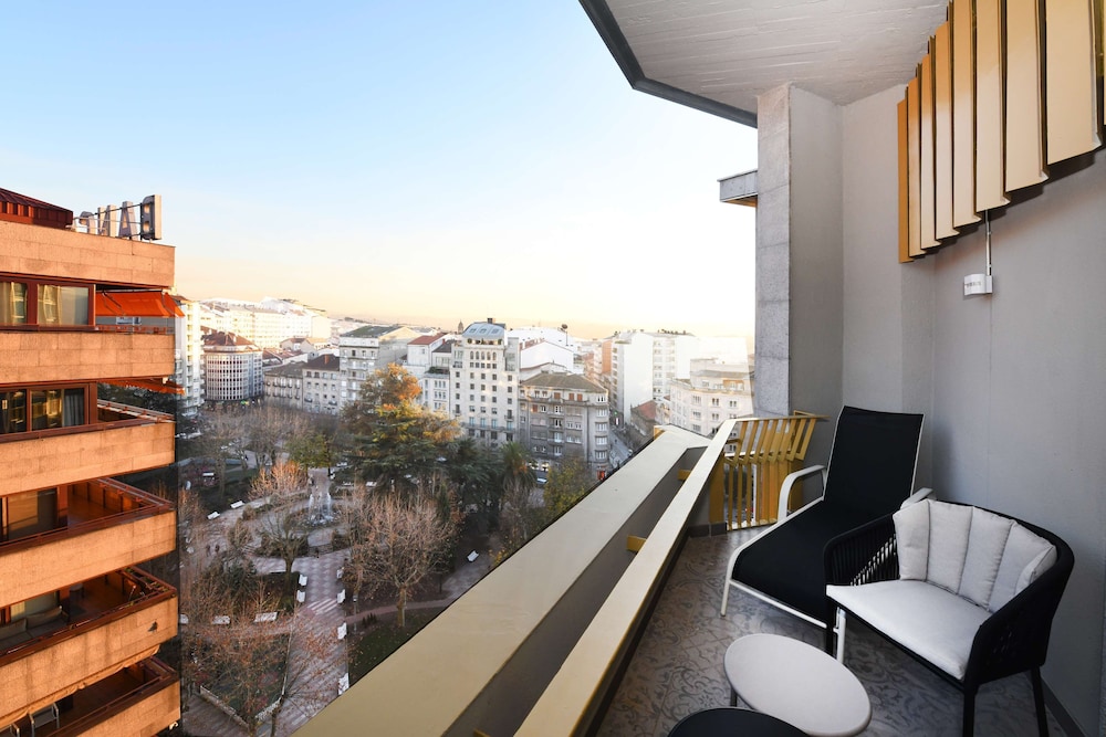 Habitación superior, terraza del hotel Barcelo Ourense
