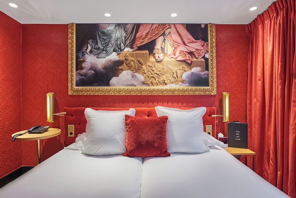 Habitación clásica con 2 camas individuales del hotel Eiffel Petit Louvre. Foto 4
