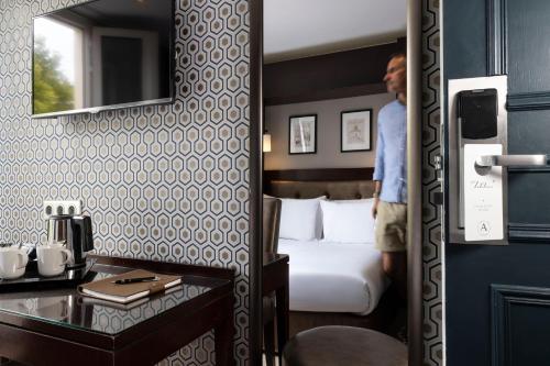 Habitación Confort del hotel Abbatial Saint Germain
