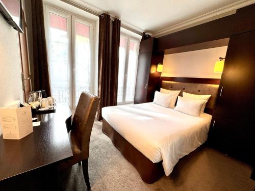 Habitación Confort del hotel Abbatial Saint Germain. Foto 3