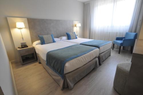 Habitación Doble - 1 o 2 camas del hotel and Spa Real Jaca. Foto 19
