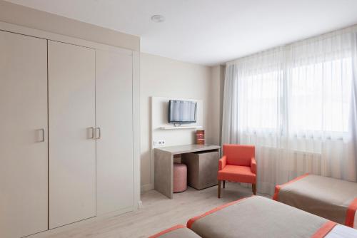 Habitación Triple del hotel and Spa Real Jaca. Foto 8