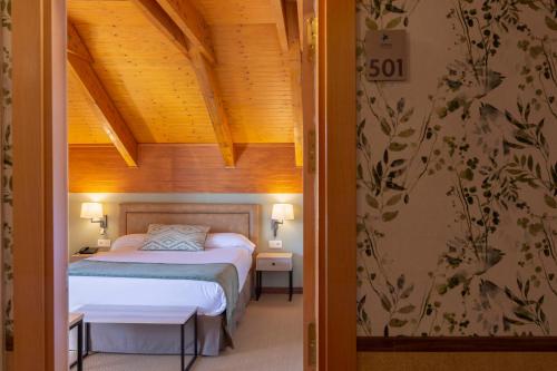 Habitación Individual del hotel and Spa Real Jaca. Foto 3