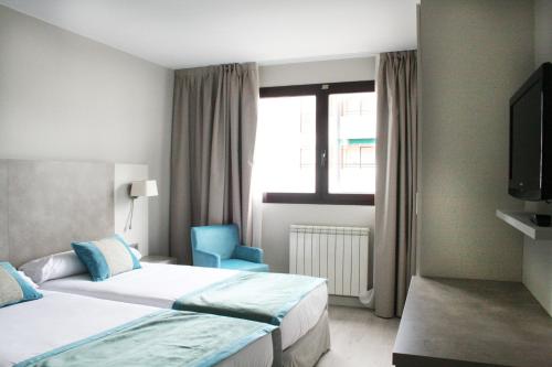 Habitación Doble con paquete de ciclismo del hotel and Spa Real Jaca. Foto 8
