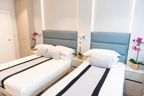 Estudio con 2 camas individuales del hotel NOX West Hampstead. Foto 21