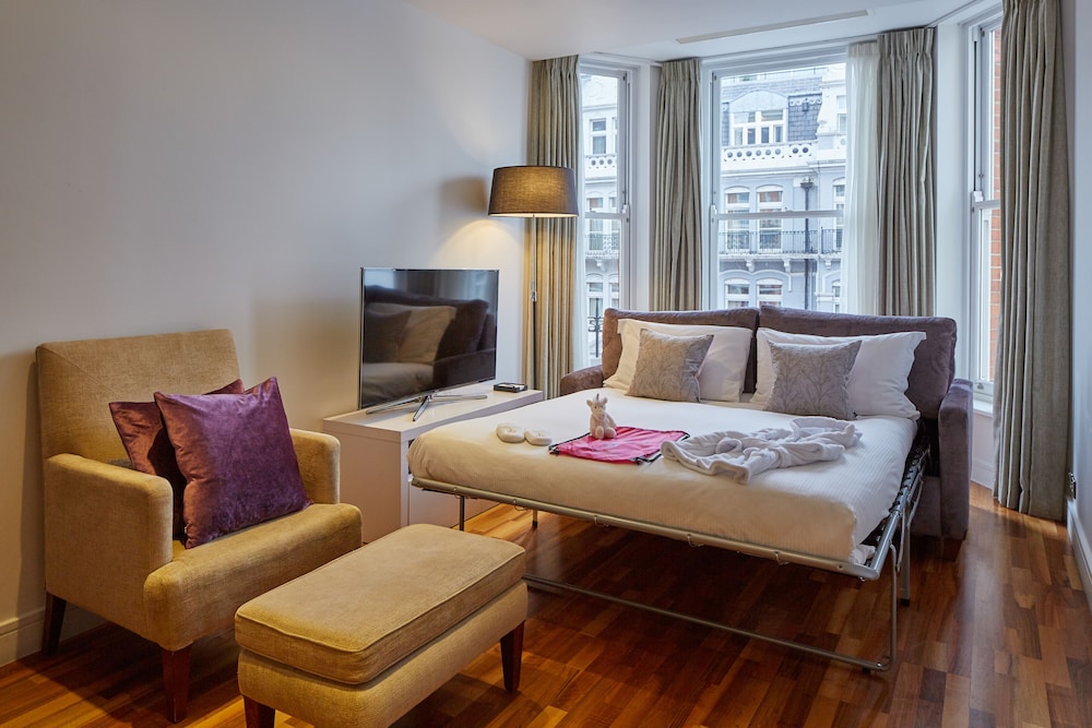 Luxury One Bedroom Apartment with Sofa Bed del hotel Cheval Harrington Court. Foto 1