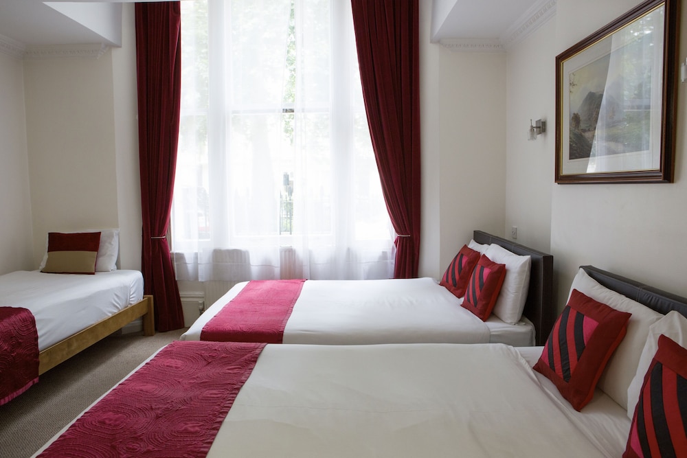Habitación con 2 camas individuales del hotel Abbey Court, Hyde Park Hotels. Foto 1