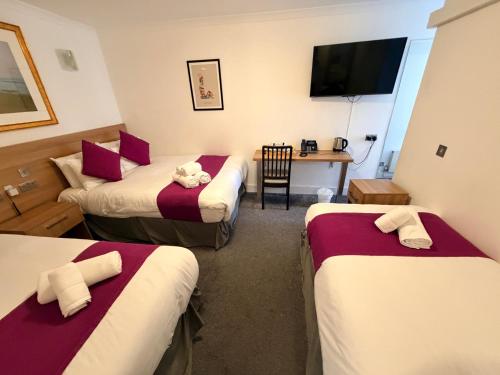 Habitación Cuádruple Deluxe del hotel Elysee Hydepark