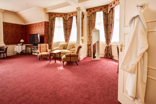Suite con cama doble del hotel Best Western PLUS Grim's Dyke