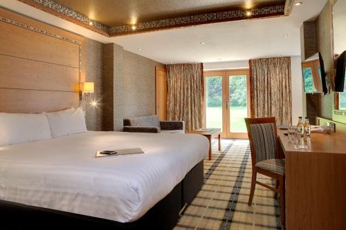 Suite con vistas al jardín del hotel Best Western PLUS Grim's Dyke