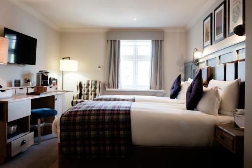 Habitación Deluxe con 1 cama extragrande o 2 individuales del hotel The White Hart. Foto 7