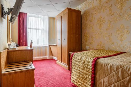 Habitación Individual Económica con baño compartido del hotel Montana London. Foto 2