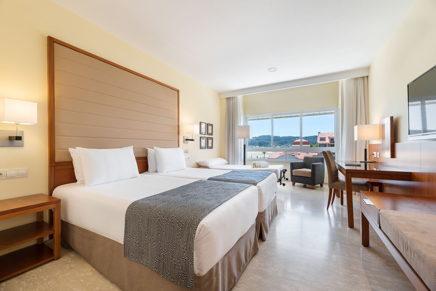 Habitación doble Vista Mar del hotel Eurostars Isla de la Toja