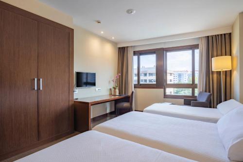 Habitación Triple del hotel Coia De Vigo. Foto 1