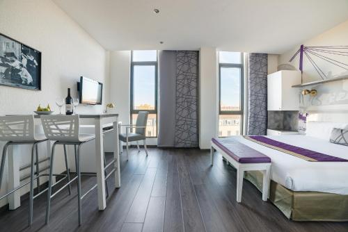 Estudio del hotel Lagrange Apart'hotel Lyon Lumière. Foto 1