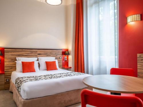 Estudio con cama doble del hotel Aparthotel Adagio Lyon Patio Confluence. Foto 4