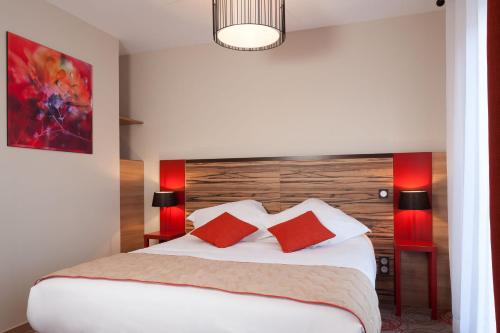 Estudio Triple del hotel Aparthotel Adagio Lyon Patio Confluence. Foto 6