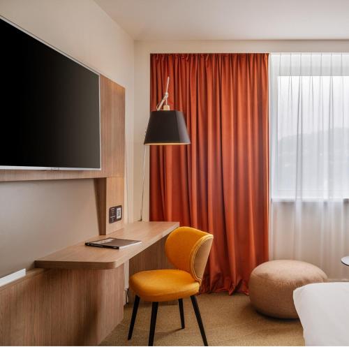 Habitación Doble Clásica del hotel Novotel Lyon Confluence. Foto 2