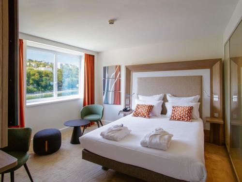 Habitación Doble Executive con vistas al río del hotel Novotel Lyon Confluence