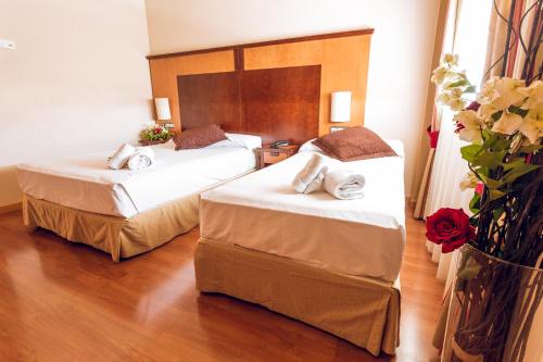 Habitación Doble con cama supletoria del hotel Bardo Recoletos Coco. Foto 2