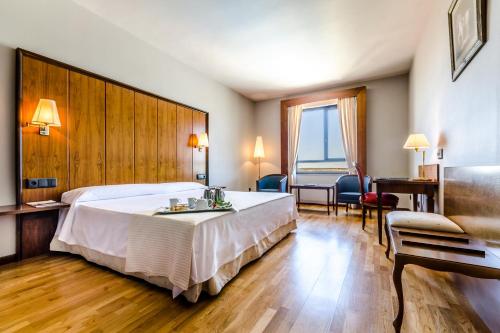 Habitación Estándar - Cama extragrande del hotel Salamanca Forum - Doña Brígida