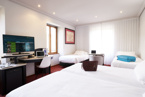 Habitación Familiar del hotel Abba Fonseca. Foto 1