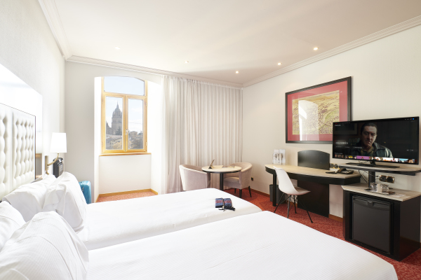 Habitación Doble con vistas del hotel Abba Fonseca. Foto 2