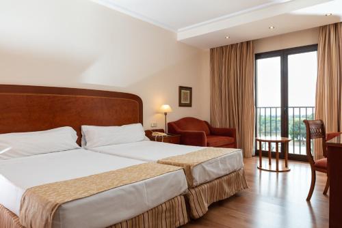 Habitación Doble Deluxe con vistas al jardín - 1 o 2 camas del hotel Termes Montbrio