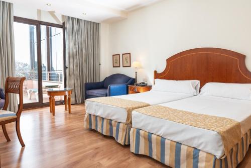 Habitación Doble Deluxe con balcón - 1 o 2 camas del hotel Termes Montbrio