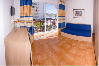 Estudio Balcón o Terraza 2 camas del hotel Sunside Ibiza Studios - Adults Only