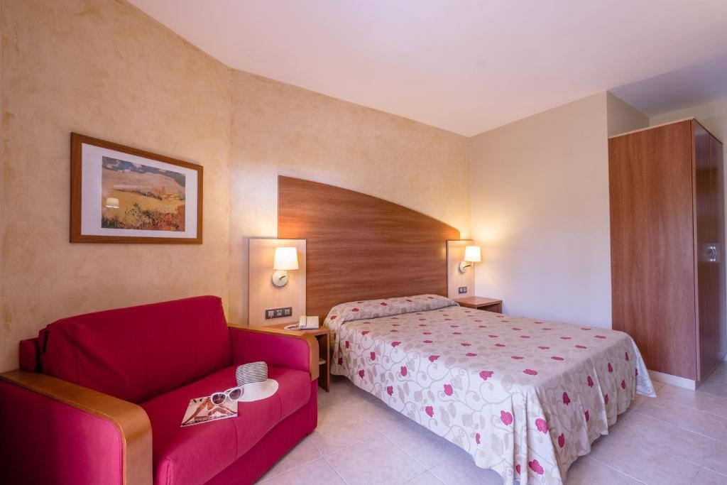 Habitación individual del hotel California Palace