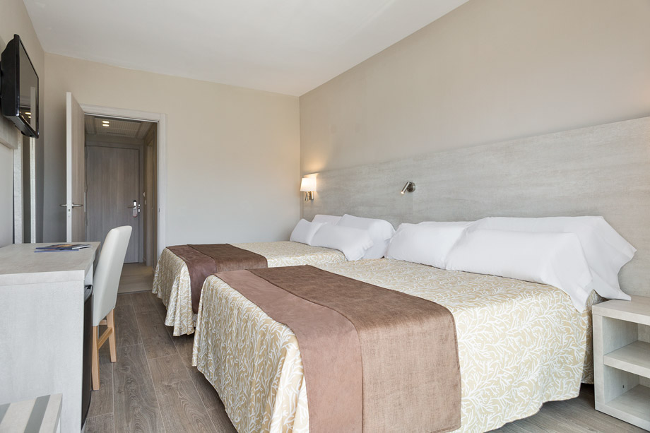 Habitación doble del hotel Best Negresco