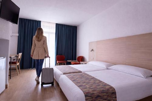 Habitación Cuádruple del hotel La Rapita. Foto 4