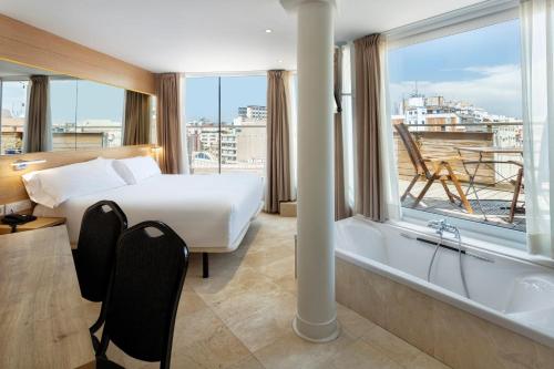Habitación Doble Deluxe del hotel B&B Tarragona Centro Urbis
