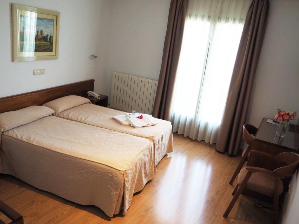 Habitación doble del hotel Ele Acueducto