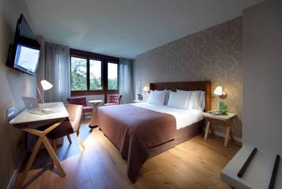 Habitación individual del hotel Exe Casa De Los Linajes. Foto 2