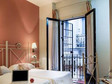 Habitación doble 2 camas del hotel Murillo