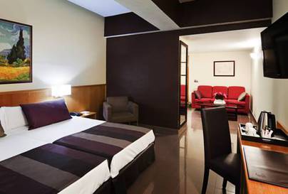 Junior suite del hotel Catalonia Giralda