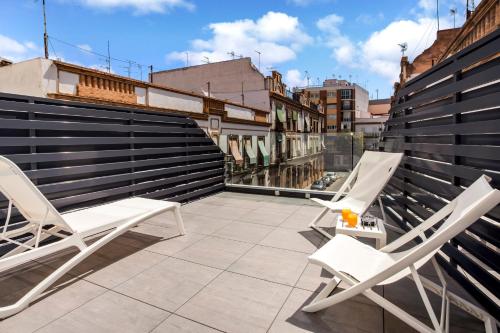 Habitación Premium con Terraza del hotel Catalonia Giralda