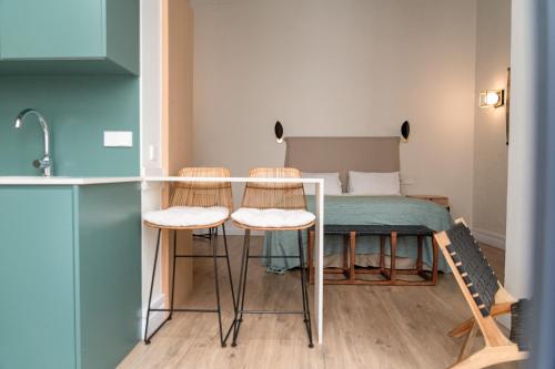 Apartamento con patio y piscina del hotel The Honest Sevilla