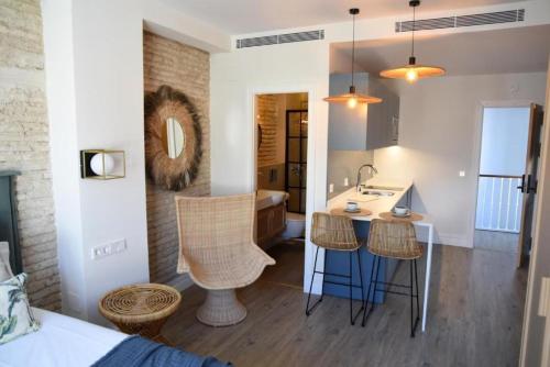 Apartamento con terraza del hotel The Honest Sevilla. Foto 10