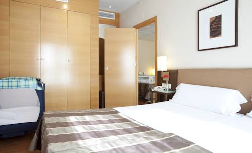 Habitación doble del hotel Vertice Sevilla