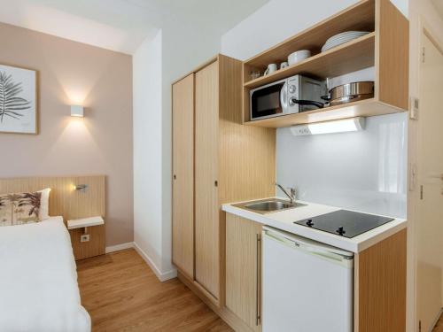 Estudio Doble del hotel Adagio Access Brussels Europe. Foto 4